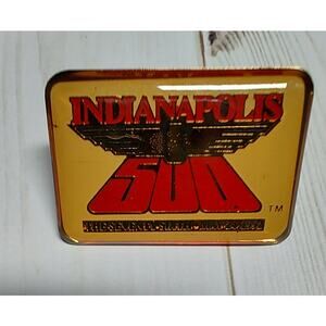 Indy 500 Badge Souvenir Pin 1992 76th Indianapolis 500 Hat, Lapel, Lanyard Pin